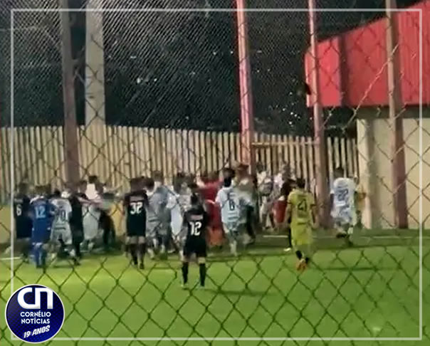 Tiroteio encerra torneio de futebol em Apucarana após briga