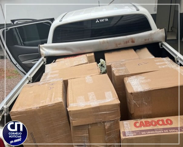 Delegado da Polícia Civil é flagrado transportando R$ 700 mil em contrabando