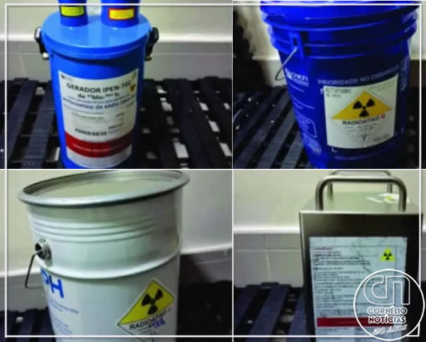 Carga radioativa que viria para o Paraná é furtada em São Paulo