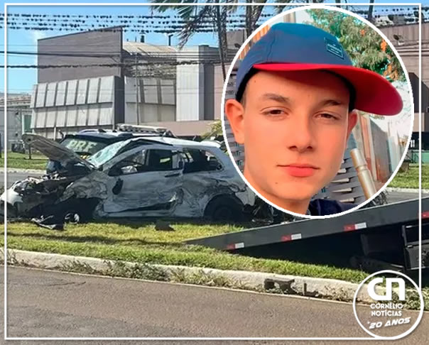 Motorista com carro carregado com maconha provoca morte de jovem de 17 anos