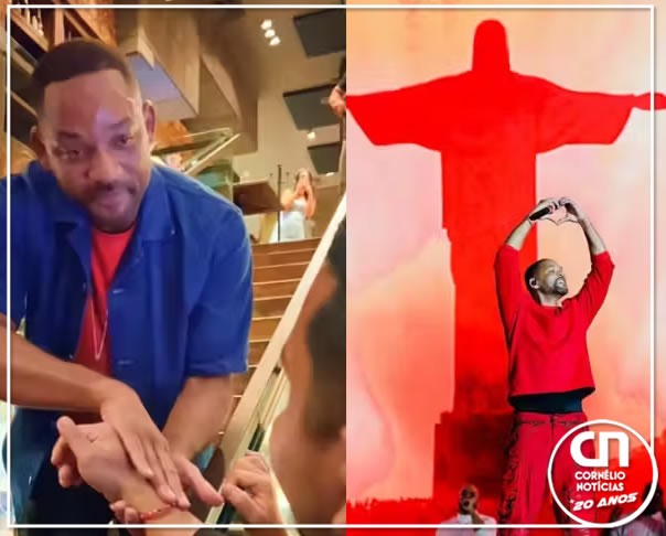 Will Smith encanta brasileiros com alegria, carinho e mimos