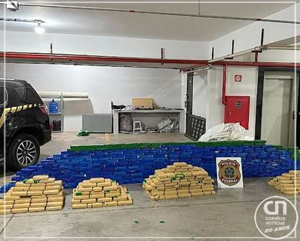 Paranense que transportava 800 kg de cocaína é solto pela Justiça