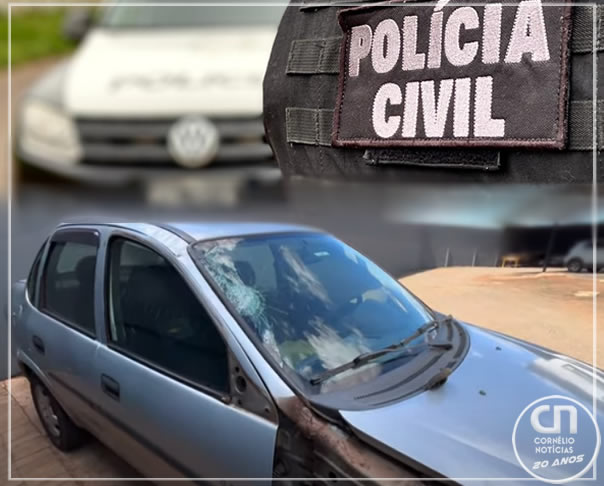 Carro usado em atropelamento de jovem de Santa Mariana é encontrado