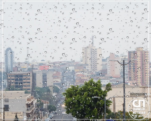 Semana será de forte calor e clima chuvoso em Cornélio Procópio