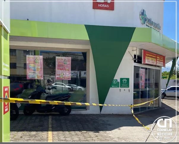 Atendente é assassinado a  tiros pelas costas em farmácia de Londrina