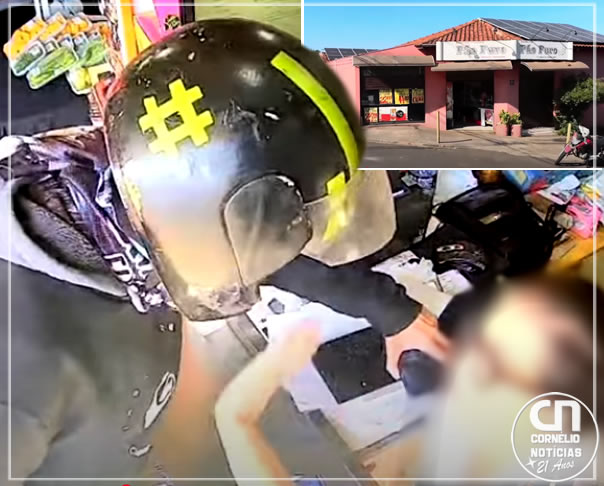 Preso assaltante após roubo a mão armada em Cornélio Procópio