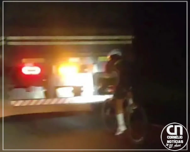 PRF reprova ciclista a mais de 100 km/h em rodovia do Norte do PR