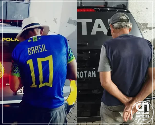 Pai e filho são presos após perseguição a mulheres no Paraná