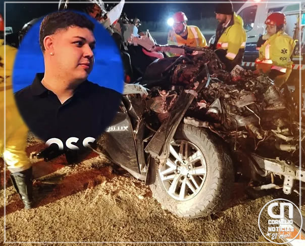 Motorista morre em grave acidente entre S. Antônio da Platina e Jacarezinho