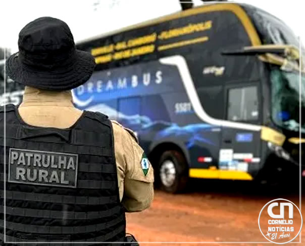 Detento foge da cadeia e furta ônibus em rodoviária do Paraná