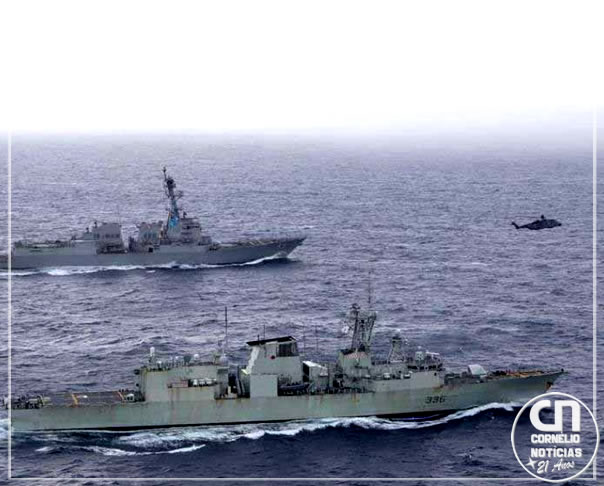 Trump envia navios militares para a Venezuela
