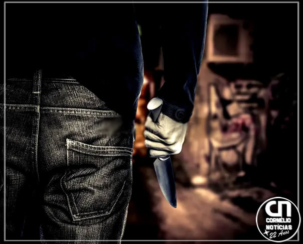 Homem ameaça e tenta assaltar pessoas na área central de Cornélio Procópio