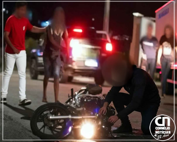 GM cai, é atacado pela população e presos escapam no Paraná