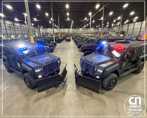 Governo do Paraná compra sete blindados para operações de alta complexidade