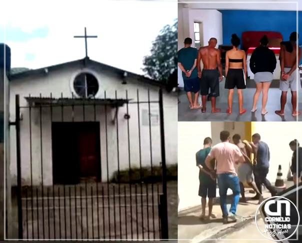 Criminosos transformam igreja em ponto de drogas e sexo