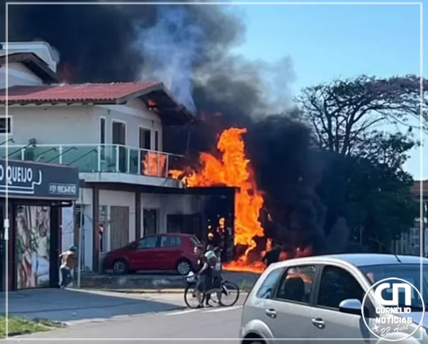 Queda de avião sobre restaurante deixa 4 mortos no Rio Grande do Sul