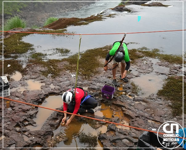 Limpeza nas Cataratas recolhe 383 kg de moedas jogadas por visitantes