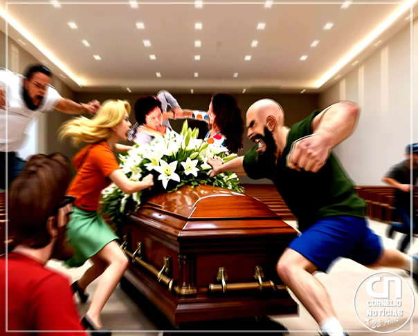 Pedido feito antes da morte termina em briga durante velório em Londrina