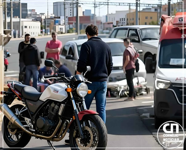 Briga de trânsito termina com motoboy esfaqueado em rodovia