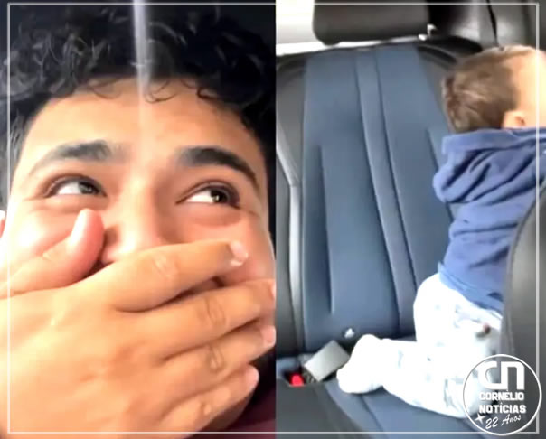 Mãe esquece bebê em carro de aplicativo  e surpreende motorista