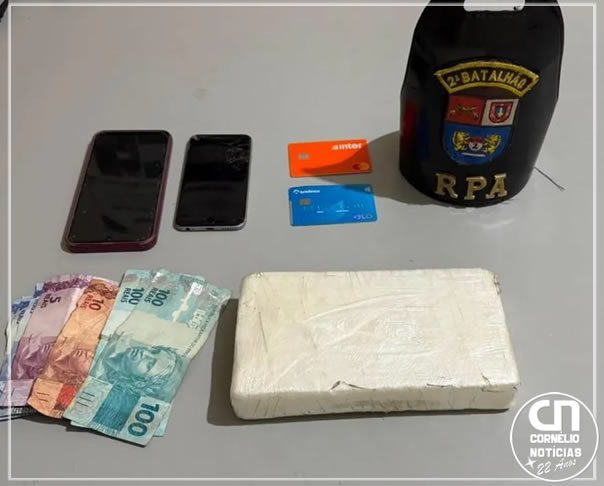 Três pessoas são presas com mais de um Kg de cocaína