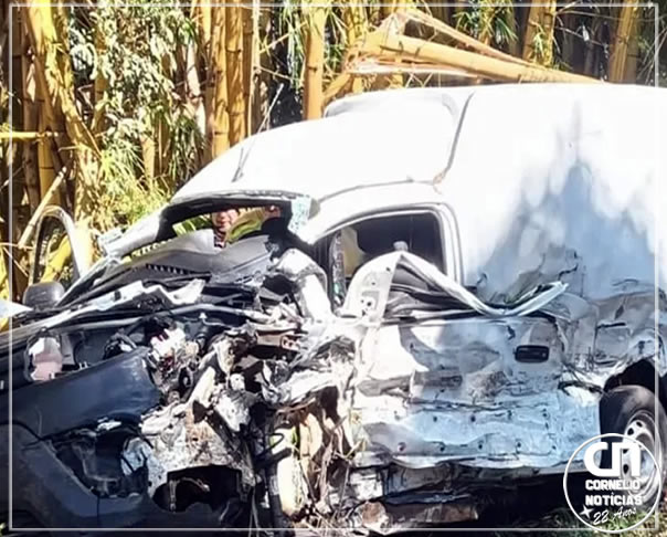 Procopense morre preso às ferragens após grave colisão na PR-435, em Congonhinhas