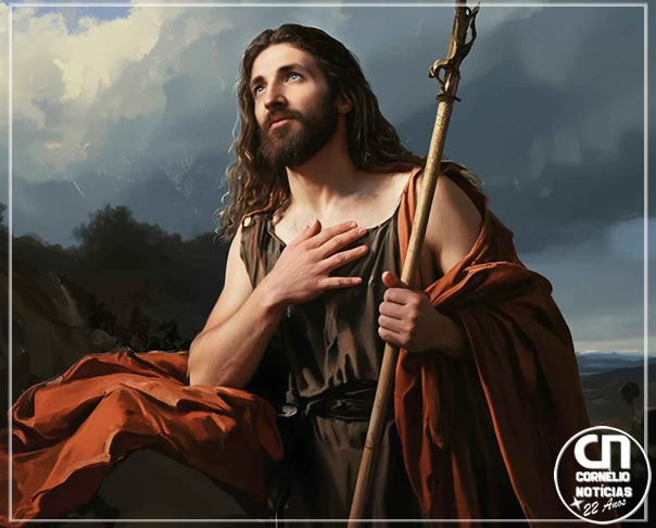 24 de Junho, Dia de São João Batista, símbolo das festas juninas no Brasil