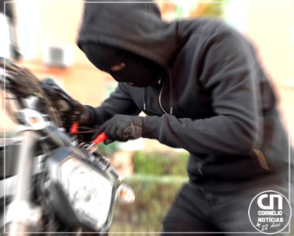 PM busca moto furtada em Cornélio Procópio