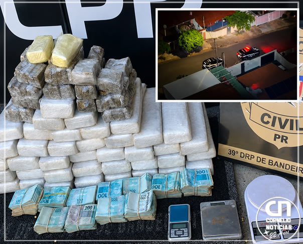 Ação policial faz cerco ao tráfico em Bandeirantes