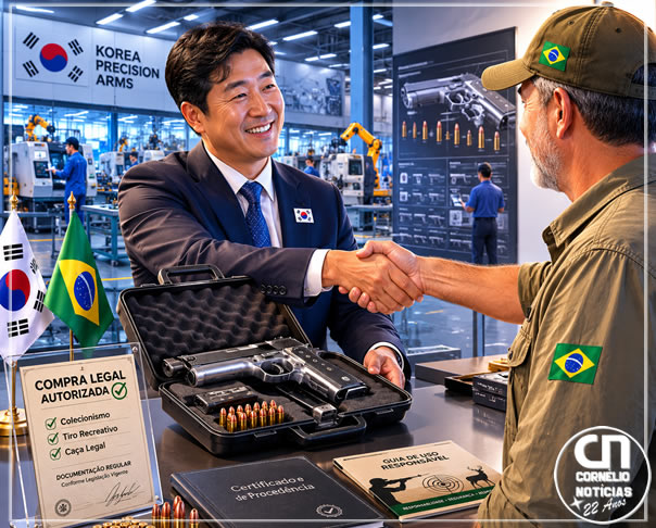 Empresa sul-coreana bélica anuncia instalação no Brasil