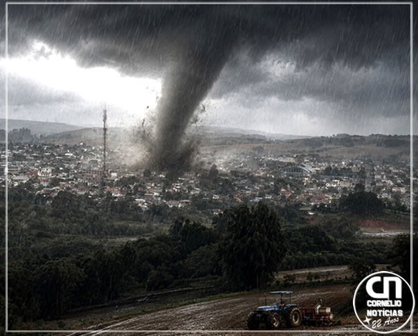 Paraná foi atingido por seis tornados em apenas três dias, diz estudo do SIMEPAR