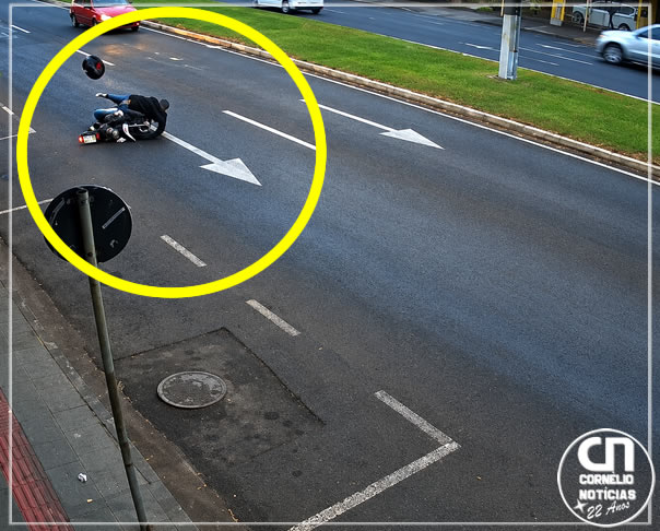 Motorista perde controle de caminhonete e provoca acidente C. Procópio