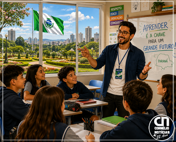 PARANÁ LIDERA ENSINO MÉDIO E TEM UM DOS MAIORES AVANÇOS DO PAÍS NO IDEB