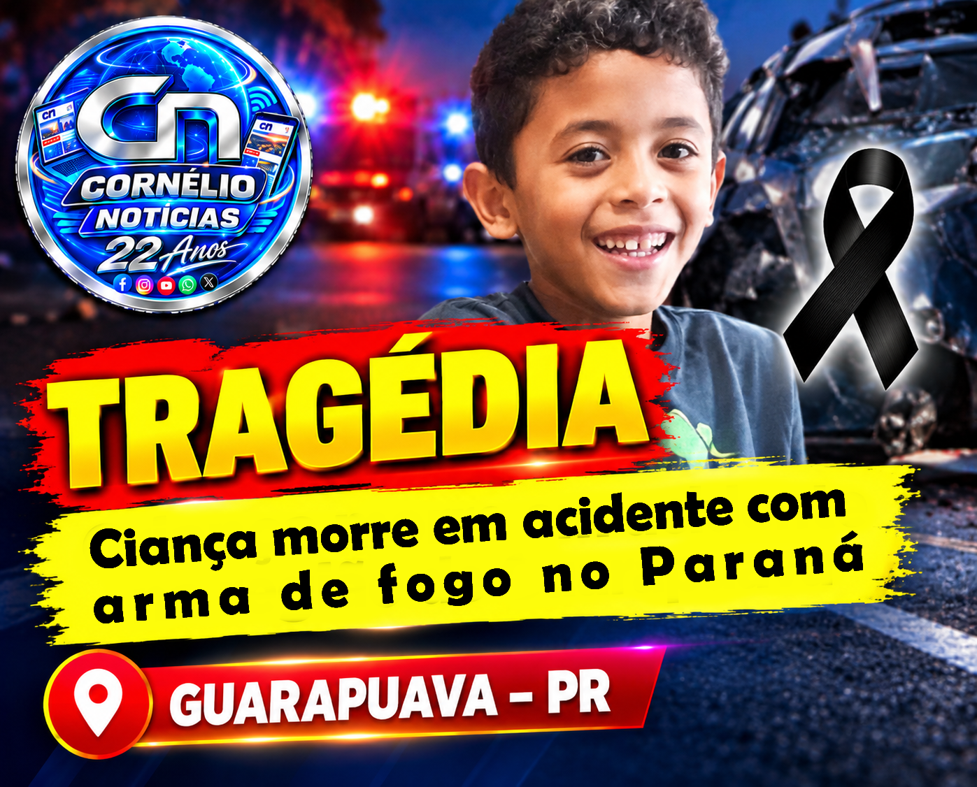 Criança de 9 anos morre após ser baleada enquanto jogava videogame
