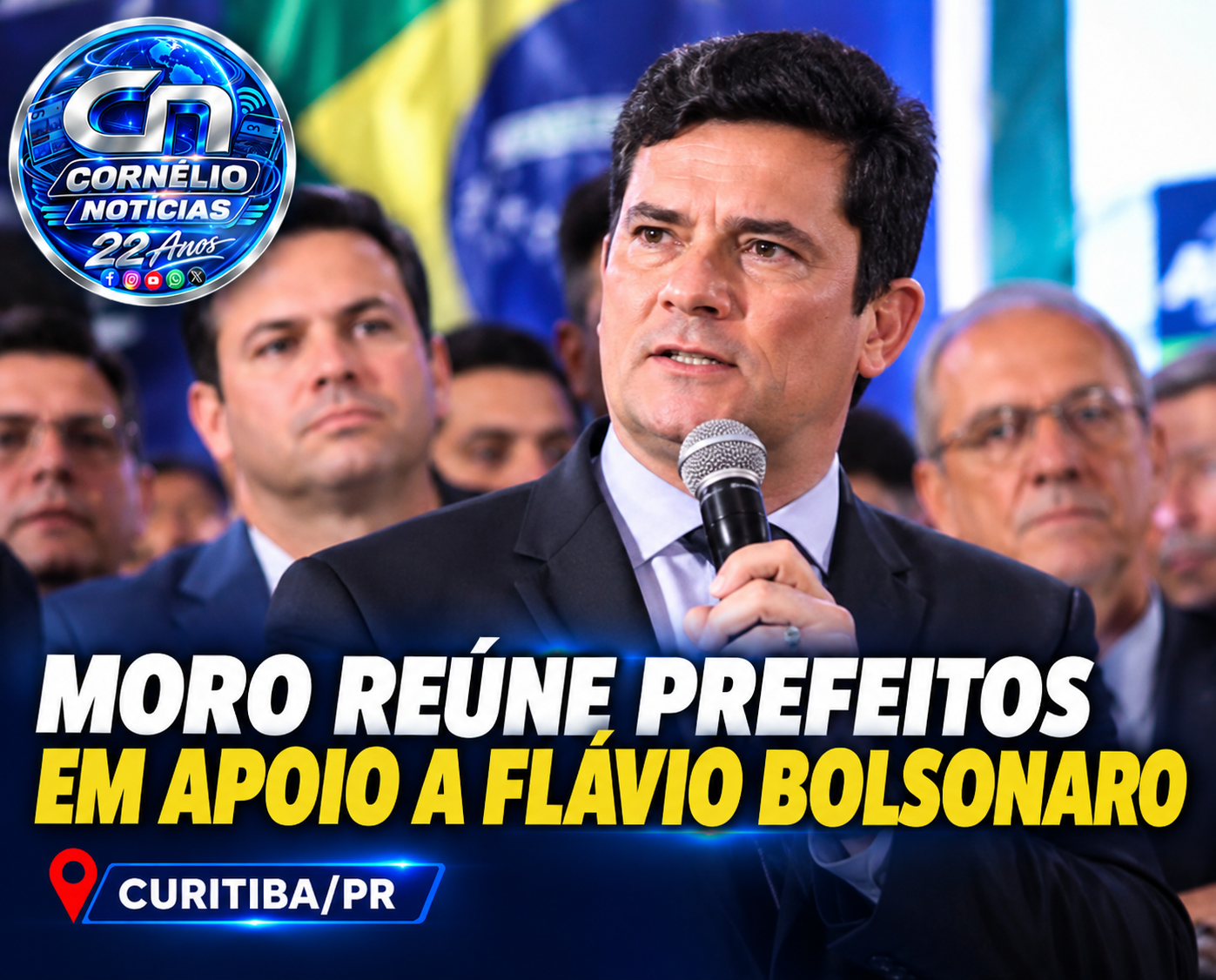 Moro reúne prefeitos parlamentares e lideranças políticas no Paraná