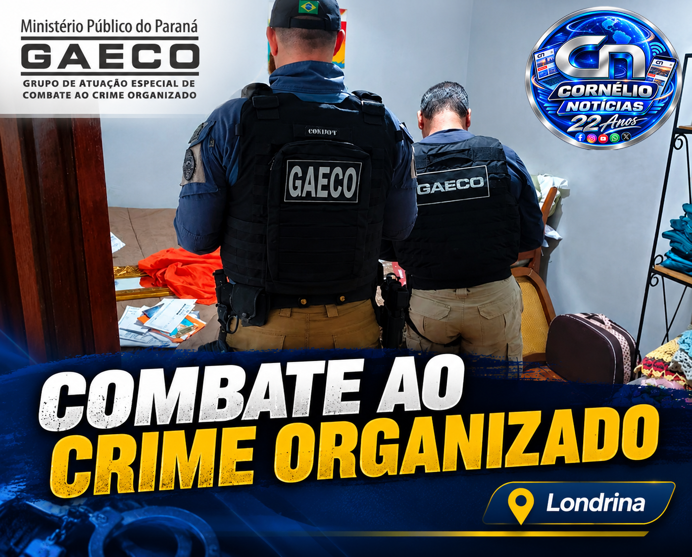 GAECO apura troca de drogas por apoio a visitas íntimas no Norte do PR