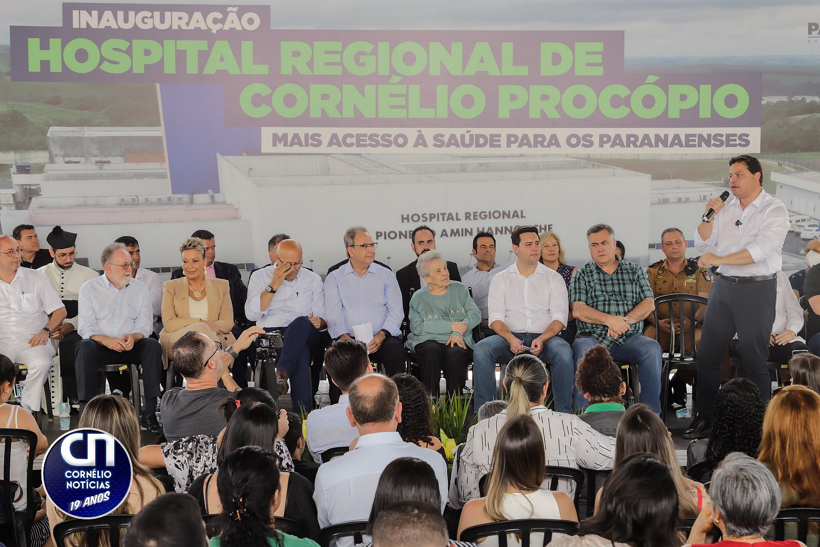 Governador inaugura Hospital Regional de Cornélio Procópio