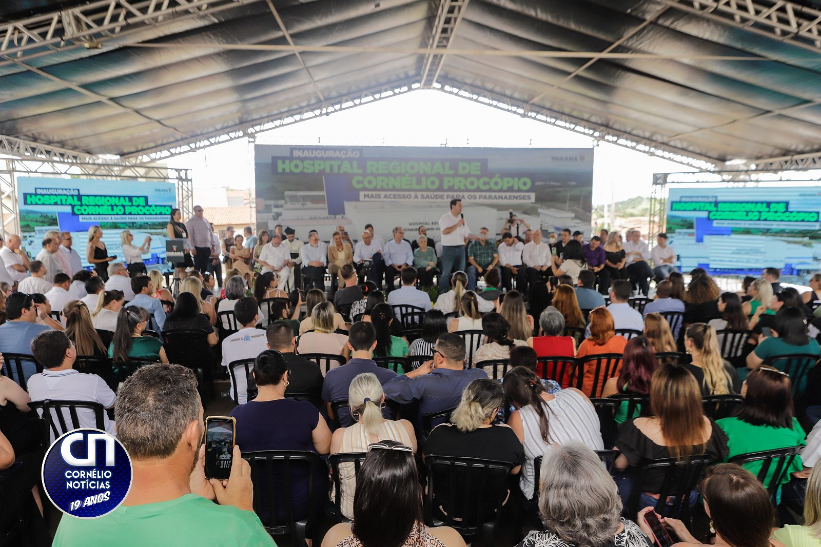 Governador inaugura Hospital Regional de Cornélio Procópio