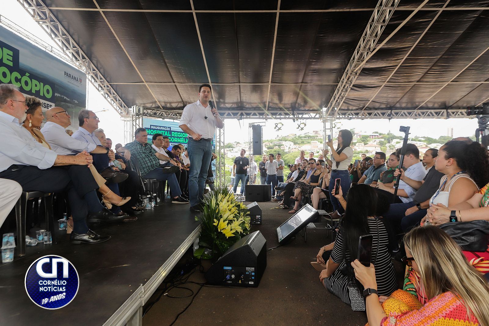 Governador inaugura Hospital Regional de Cornélio Procópio