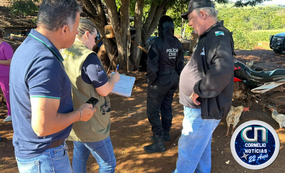PC encontra armas e aves silvestres durante ação em Cornélio  Procópio