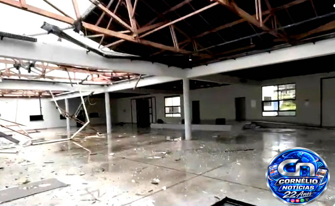 Forte Temporal provoca estragos em Cornélio Procópio e região
