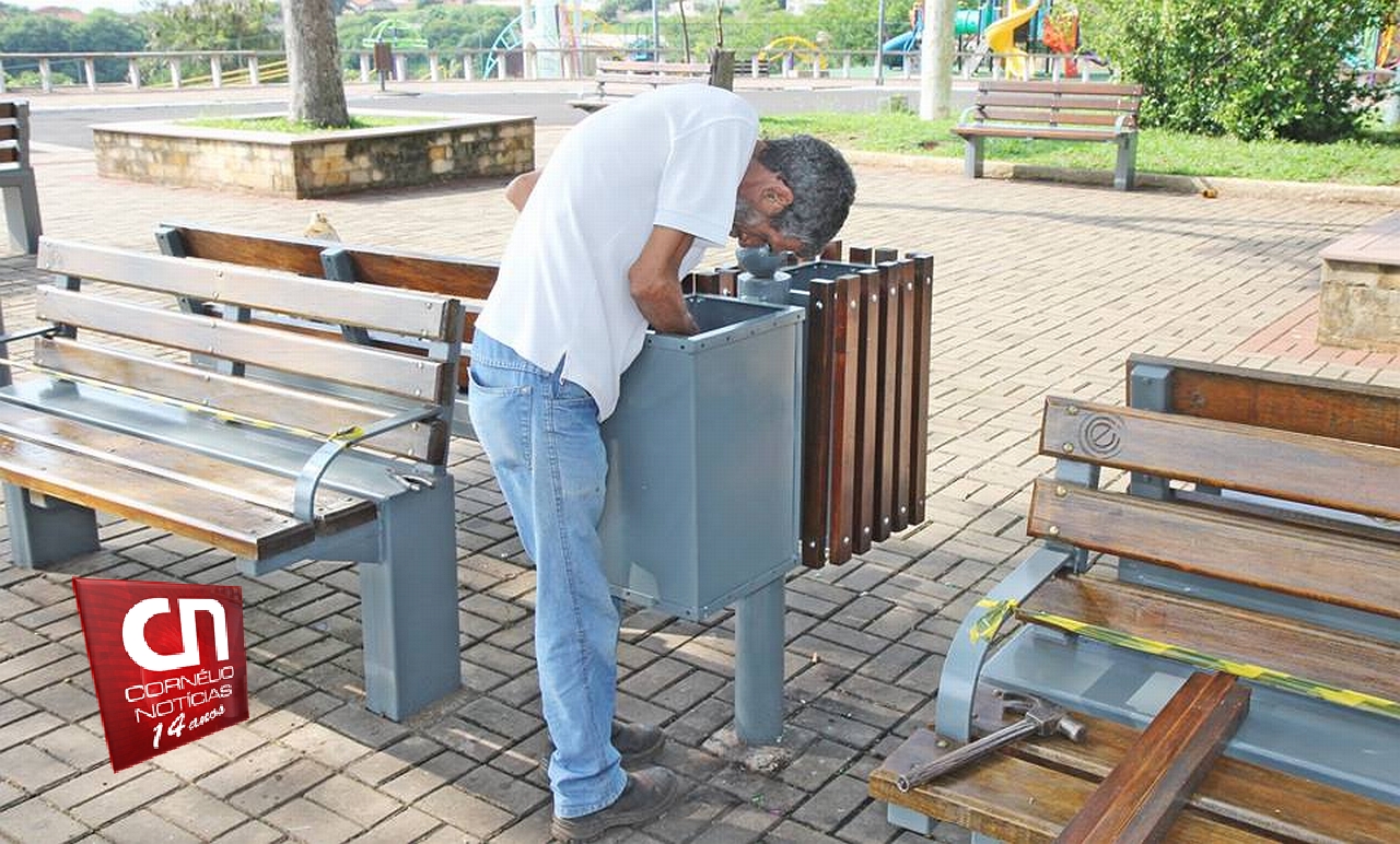 Melhorias na Praça do Monumento Cristo Rei e no Viaduto sobre a BR 369 em Cornélio Procópio