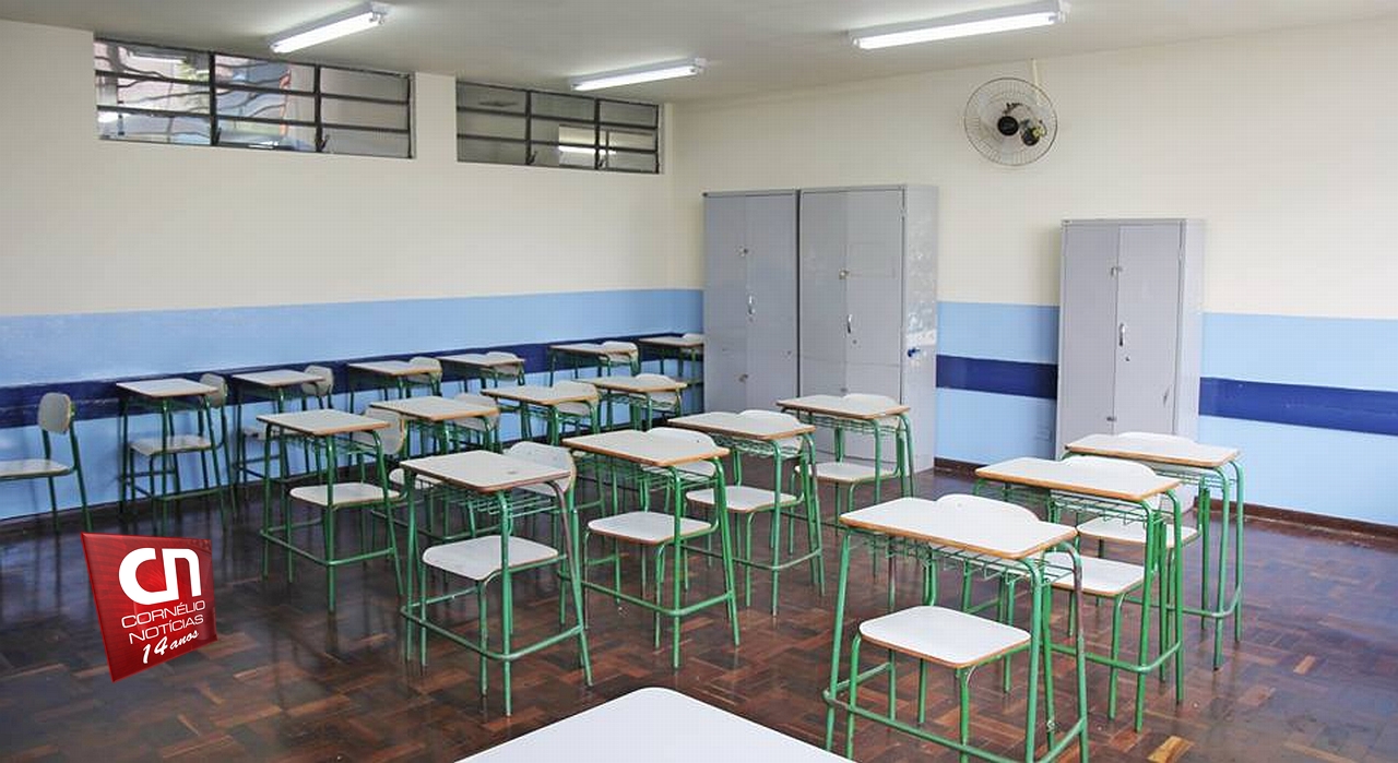 Escola Municipal Vitorino Gomes Henriques é reformada para novo ano letivo em Cornélio Procópio