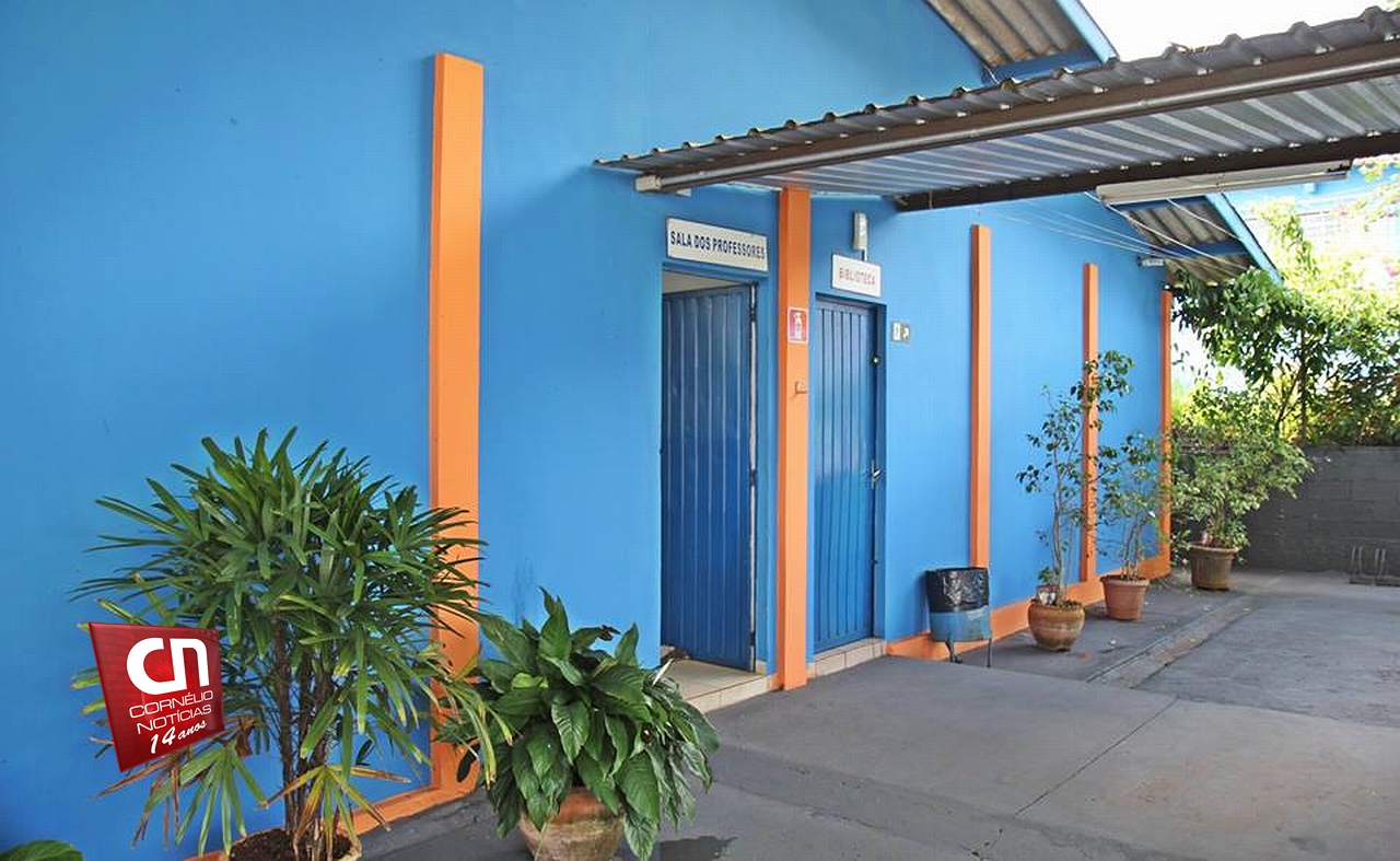 Escola Municipal Vitorino Gomes Henriques é reformada para novo ano letivo em Cornélio Procópio