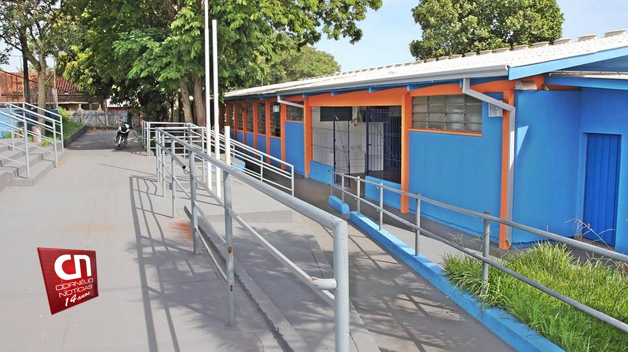 Escola Municipal Vitorino Gomes Henriques é reformada para novo ano letivo em Cornélio Procópio