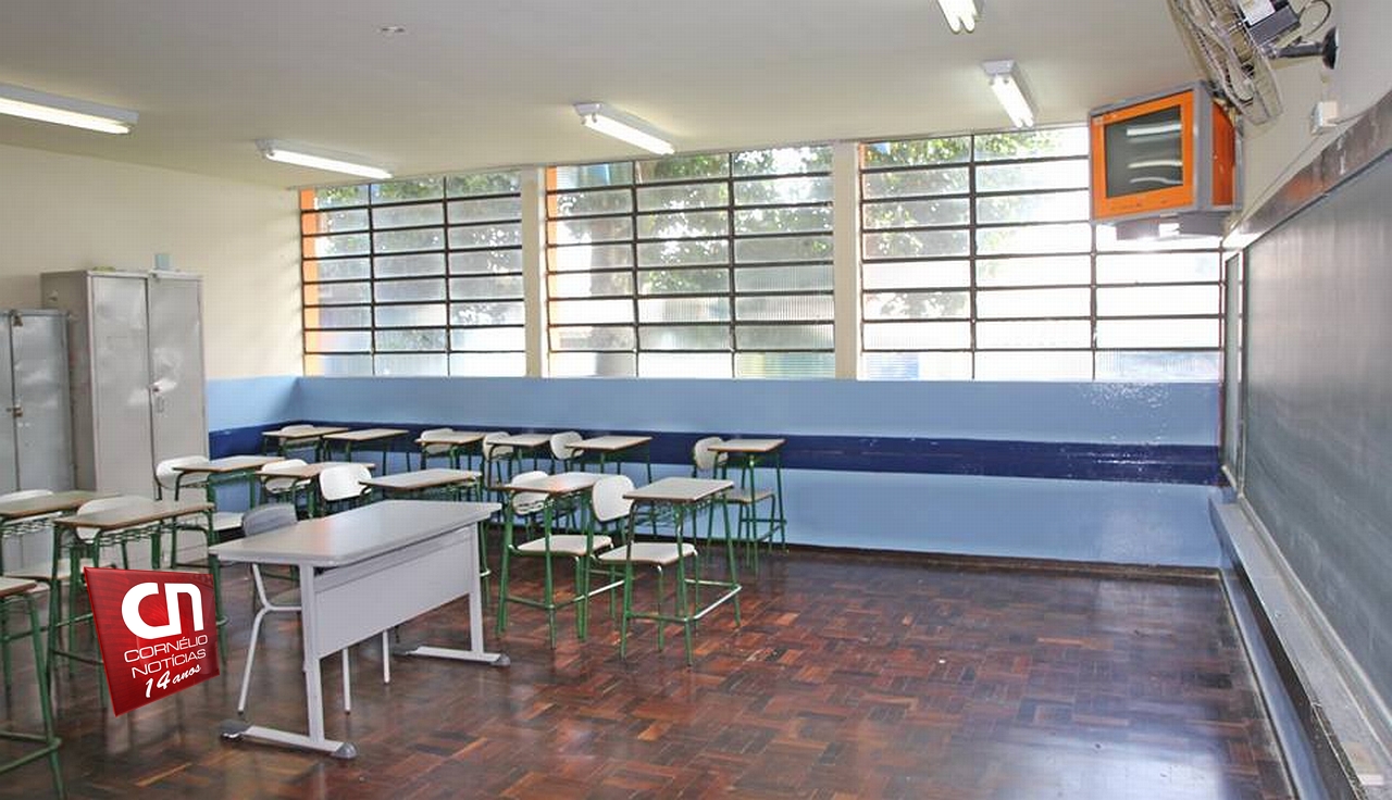 Escola Municipal Vitorino Gomes Henriques é reformada para novo ano letivo em Cornélio Procópio