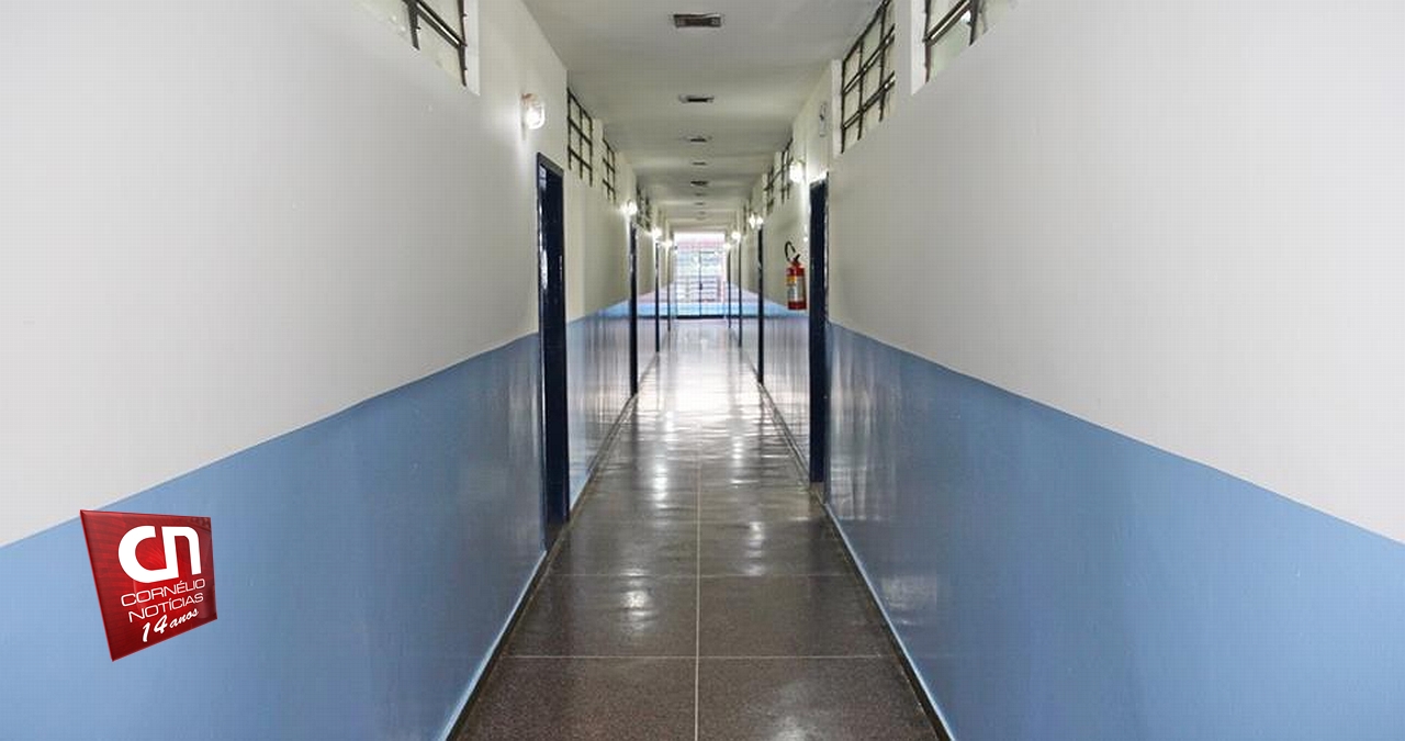 Escola Municipal Vitorino Gomes Henriques é reformada para novo ano letivo em Cornélio Procópio
