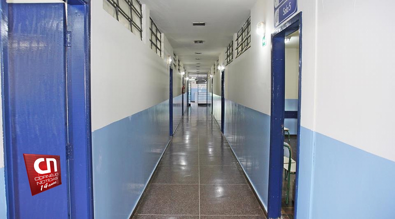 Escola Municipal Vitorino Gomes Henriques é reformada para novo ano letivo em Cornélio Procópio