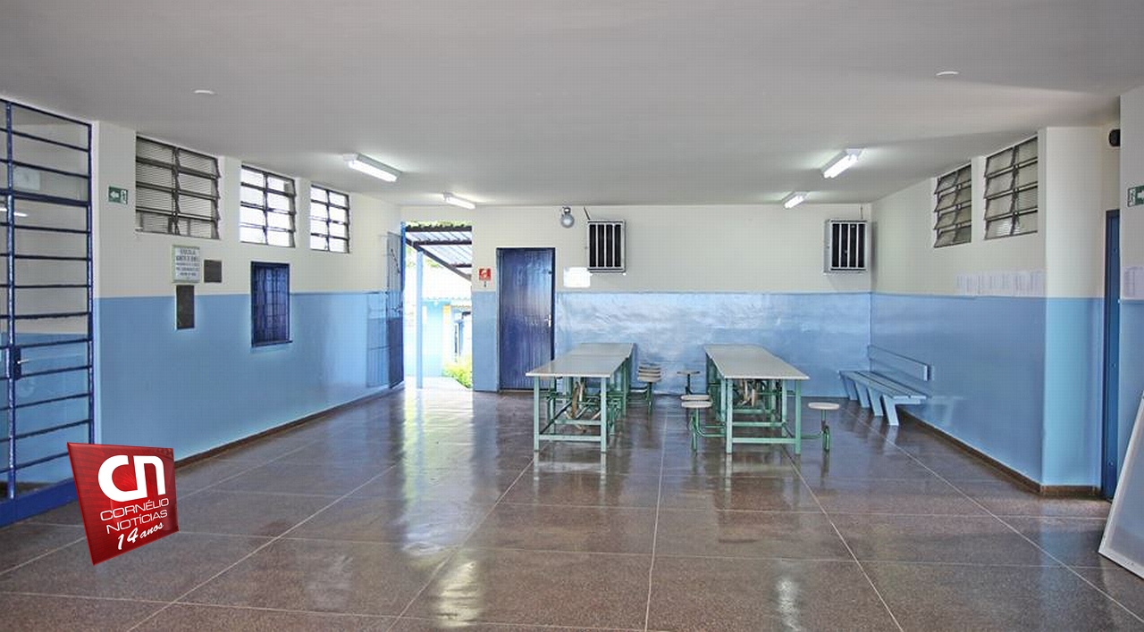 Escola Municipal Vitorino Gomes Henriques é reformada para novo ano letivo em Cornélio Procópio