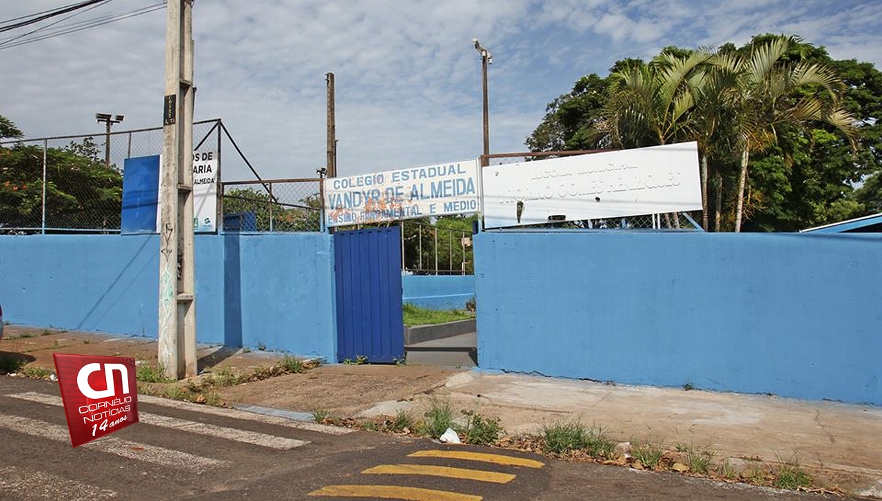 Escola Municipal Vitorino Gomes Henriques é reformada para novo ano letivo em Cornélio Procópio